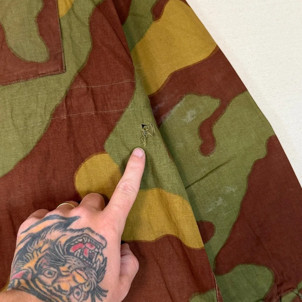 Vintage Italian Military M29 San Marco Camo Field Jacket XL Pattern 3 VR 60s